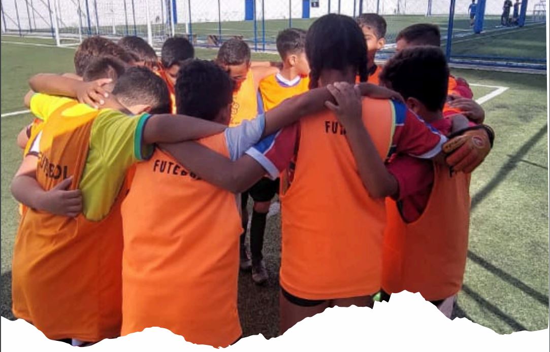Voluntários em roda de conversa