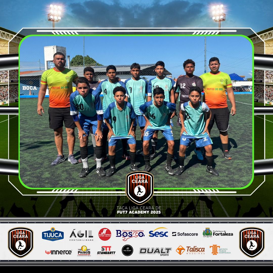 Crianças e adolescentes do Instituto Frutos do Bem em atividade esportiva